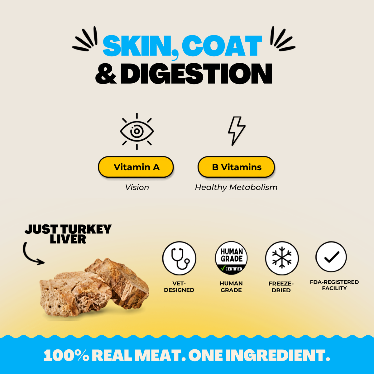 Wild Instinct Freeze-Dried Turkey Liver Treats