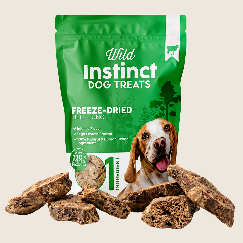 Wild Instinct Freeze-Dried Beef Lung Treats