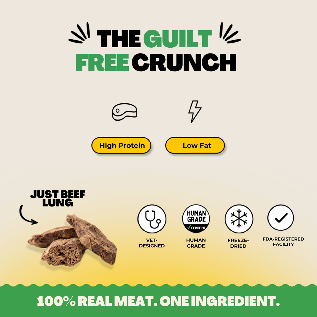 Wild Instinct Freeze-Dried Beef Lung Treats