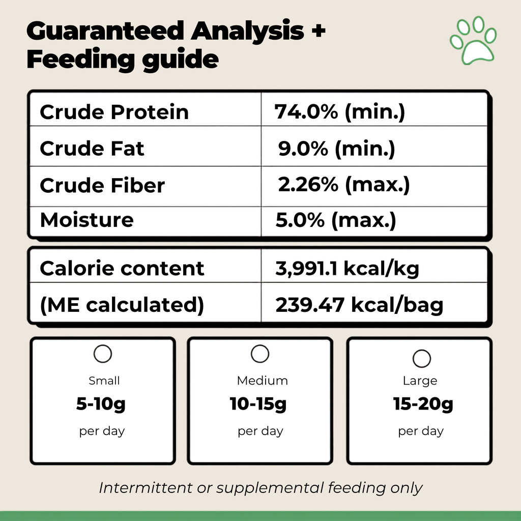 Wild Instinct Freeze-Dried Beef Lung Treats