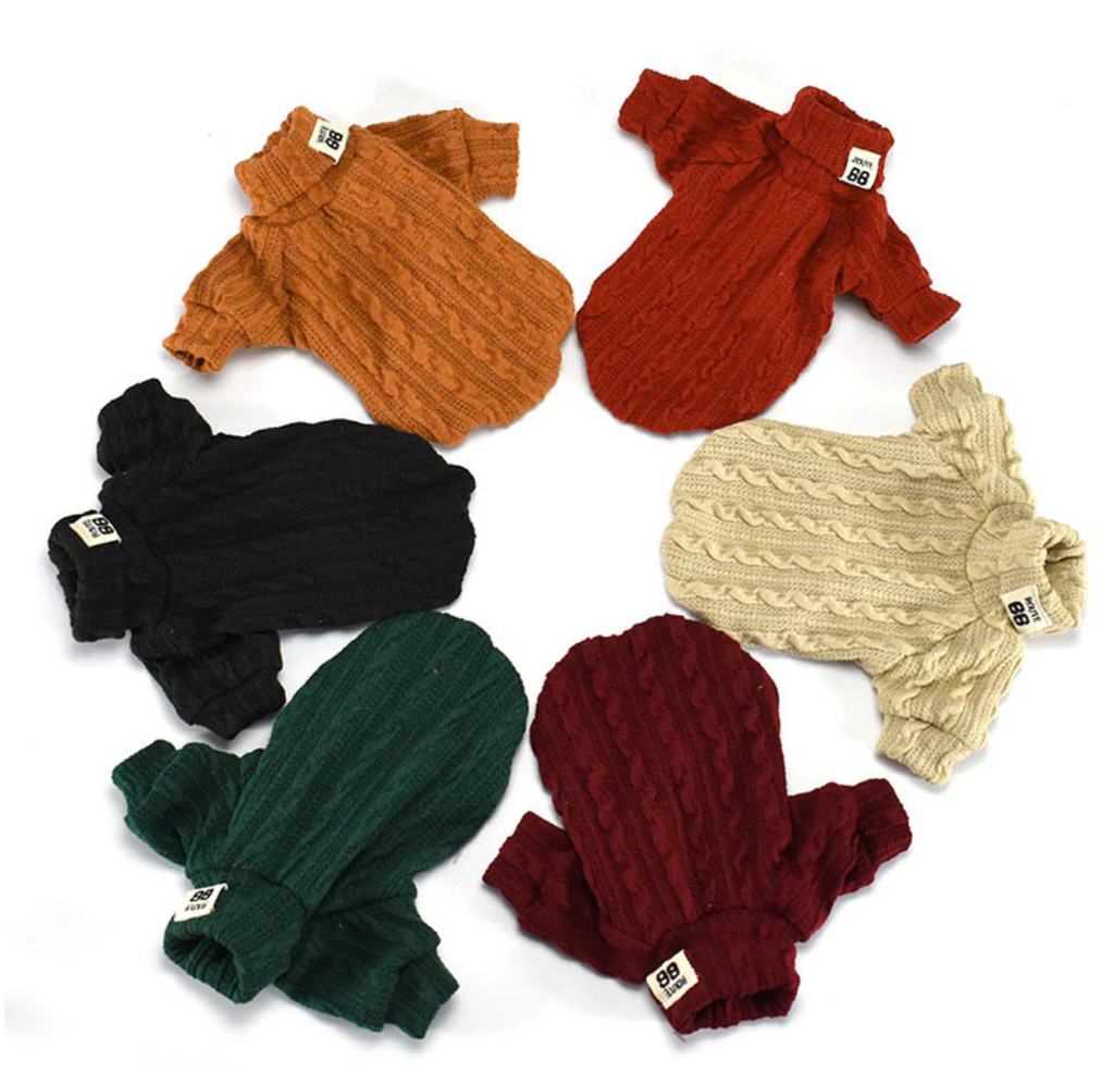 Knit Turtleneck Sweater for Small Dogs