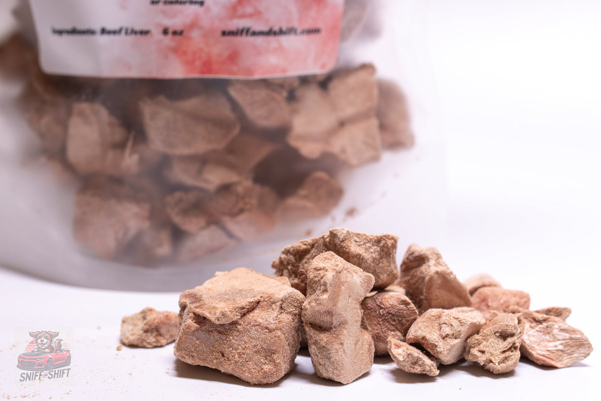 Sniff and Shift Freeze-Dried Beef Liver Treats