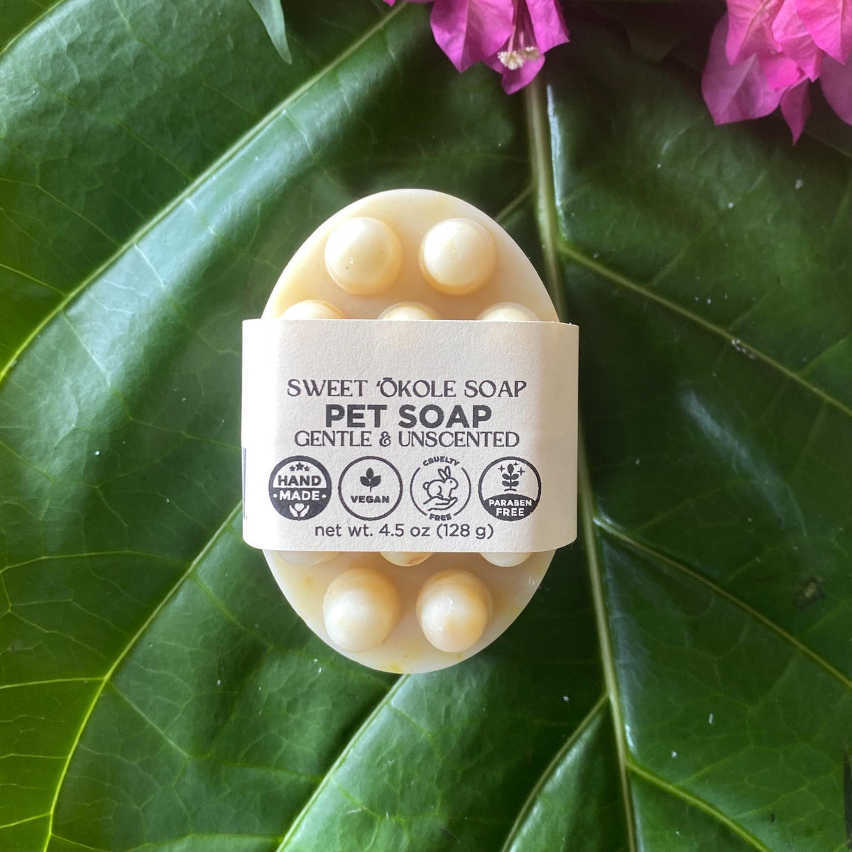 Sweet ʻŌkole unscented oatmeal shampoo bar, photo 3 of 4