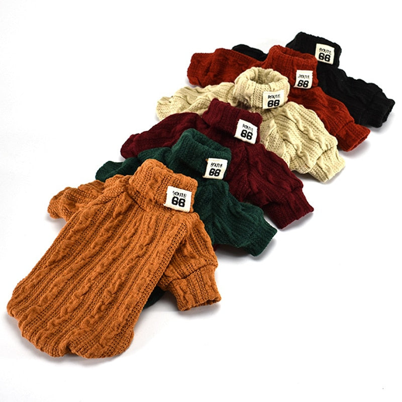Knit Turtleneck Sweater for Small Dogs